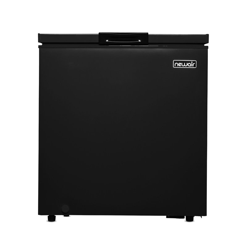 Newair 5 Cu. Ft. Mini Deep Chest Freezer and Refrigerator in Black with